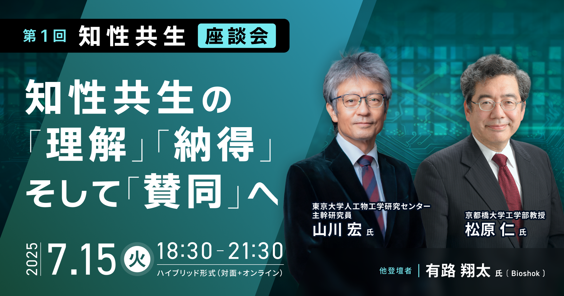 第１回 知性共生座談会